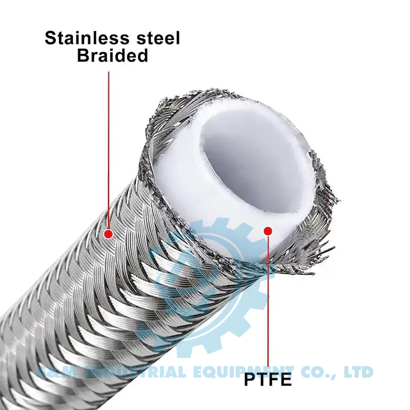 ống Teflon bọc inox 304