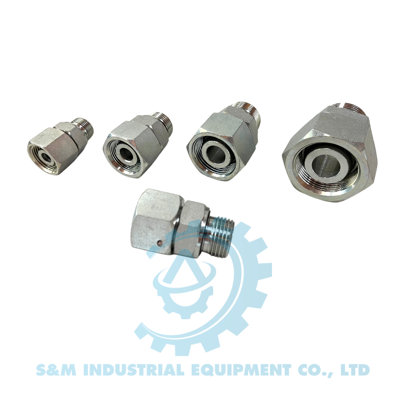 Nối Thẳng Xoay DIN (M-F)